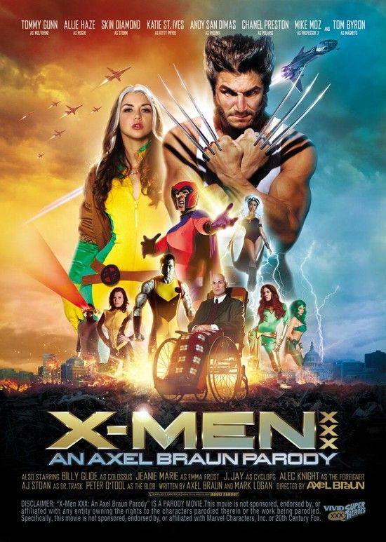 X-Men XXX Parody erotik +18 film izle